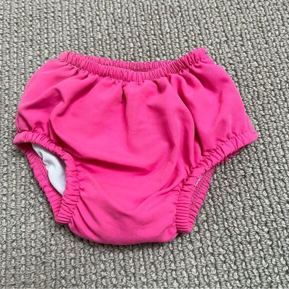 iPlay pink solid swim diaper for toddler girl  - large - 12-18 months - Picture 1 of 4